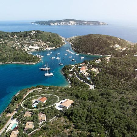 Вілла Lioniskari Seaviews - Paxoi'S Private Pool Oasis Porto Ozias Екстер'єр фото