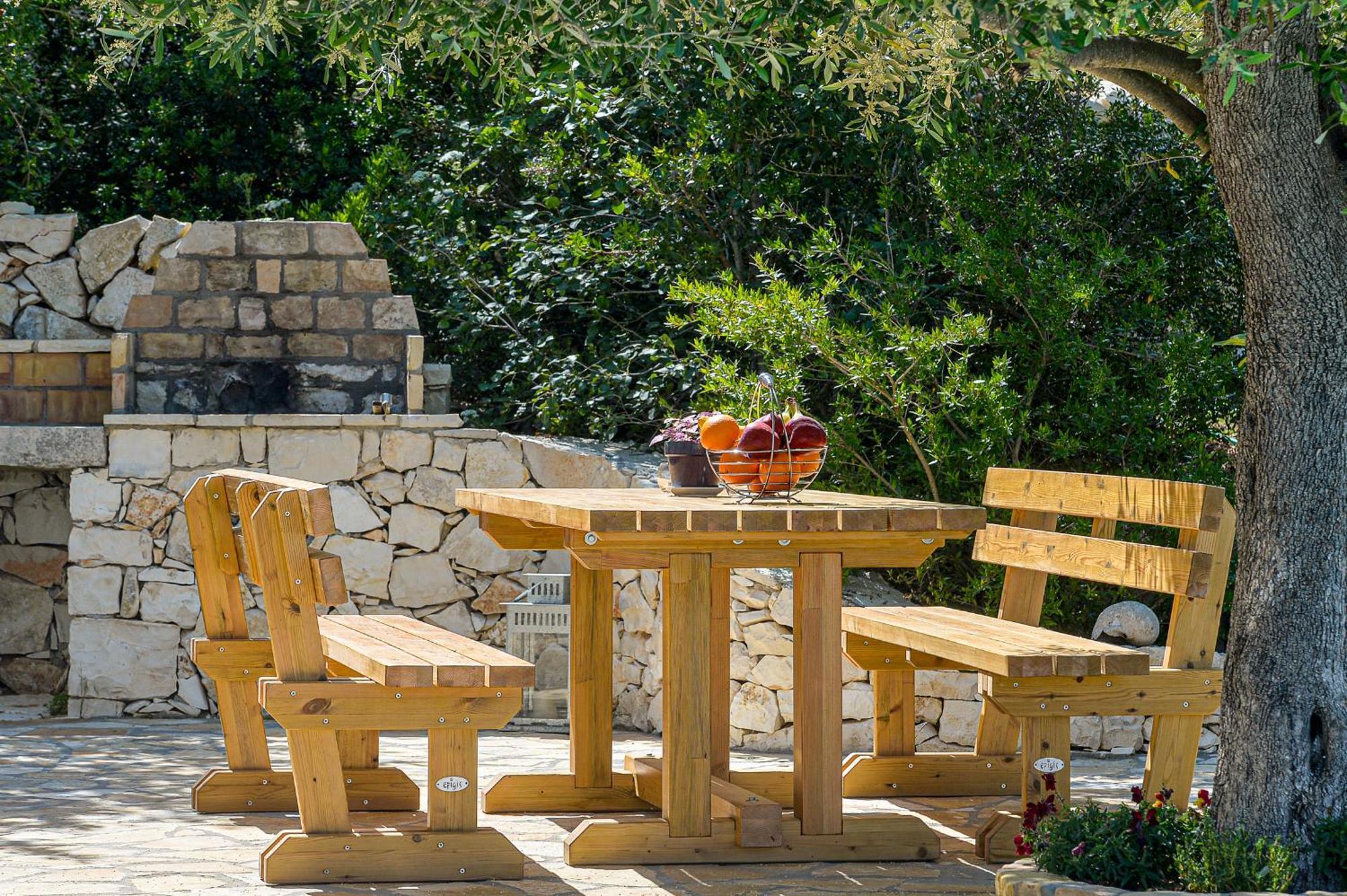 Вілла Lioniskari Seaviews - Paxoi'S Private Pool Oasis Porto Ozias Екстер'єр фото